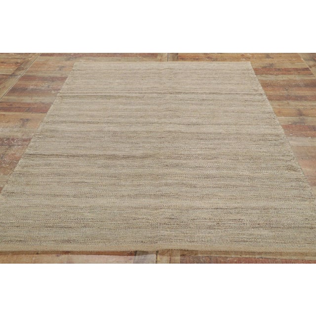 Textile Swedish Inspired Kilim Rug - 05'02 X 08'00 For Sale - Image 7 of 10