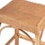 Spritely Home Accent Furniture Robias 30 in. Seat Height Rectangular Rattan Backless Bar Stool, Natural/ Natural Rattan Frame For Sale - Image 4 of 9