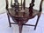 Mid 20th Century Vintage Chinese Carved Hardwood Corner Lounge Chair With Mother of Pearl Inlay For Sale - Image 5 of 6