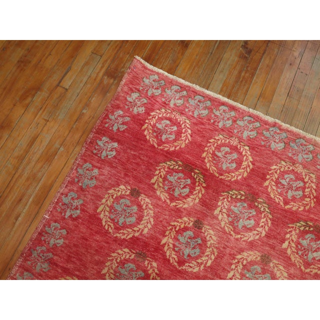 Early 21st Century Vintage Red Turkish Rug For Sale - Image 5 of 6