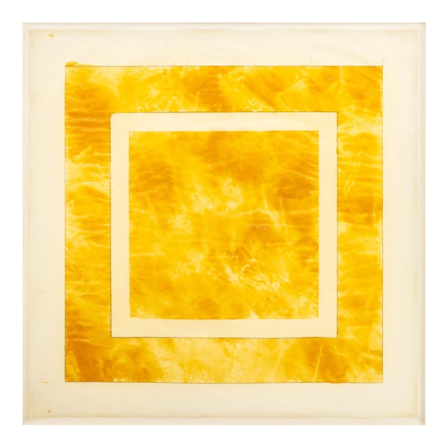 Joseph Lawrence Gardella Two Squares Mixed Media For Sale