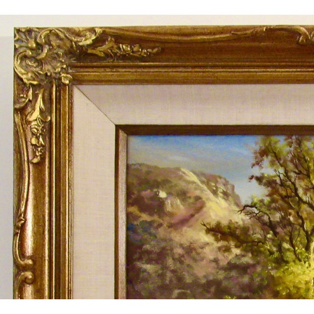 Paint Bill Shaddix Sierra Foothills C. 1980 Painting For Sale - Image 7 of 7