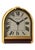 Metal 18CT Gold Plated Cased Romane Pendulette Quartz Alarm Clock by Cartier, Paris, 1980s For Sale - Image 7 of 13