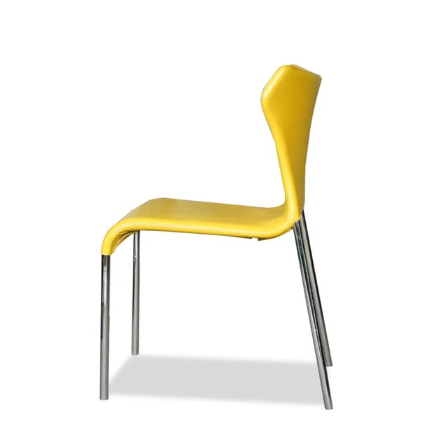 B&B Italia Set of 3 B&b Italia Papilio Chairs by Naoto Fukasawa For Sale - Image 4 of 8