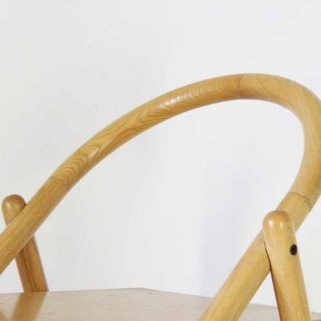 Vintage Bar Cart with Wood Structure and Wheels, 1980s For Sale - Image 10 of 16