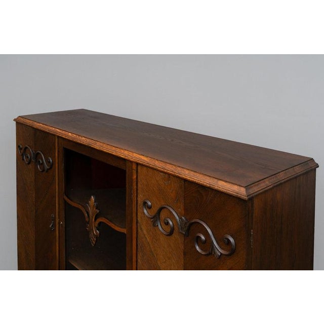 Art Nouveau Sideboard in Oak, Late 20th Century For Sale - Image 16 of 18