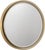 Visual Comfort Thomas O'Brien for Visual Comfort Signature Tricia 30" Illuminated Round Mirror in Hand-Rubbed Antique Brass For Sale - Image 4 of 11