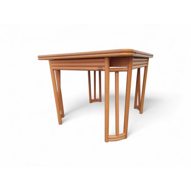 Vintage Bamboo Table by Roberti Rattan, 1960s For Sale - Image 3 of 11