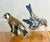 Blue 1950s Jens Peter Dahl-Jensen Danish Bird Sculptures Figurines Pair For Sale - Image 8 of 10