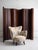 Wood Large French Tambour Folding Screen by Jomaine Baumann For Sale - Image 7 of 7