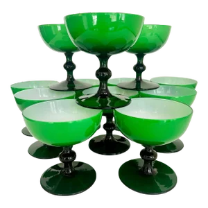 Carlo Moretti Italian Cased Glasses - Set of 12