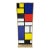 Wood Glass Columns, 1980s, Set of 2 For Sale - Image 7 of 8