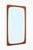 Mid-Century Danish Teak Wall Mirror, 1960s For Sale - Image 6 of 6