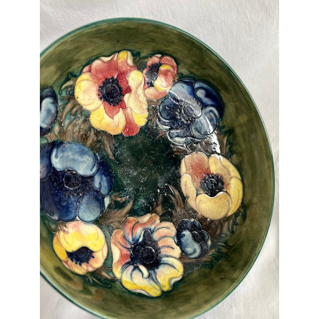 Ceramic Mid 20th Century Moorcroft Bowl For Sale - Image 7 of 8