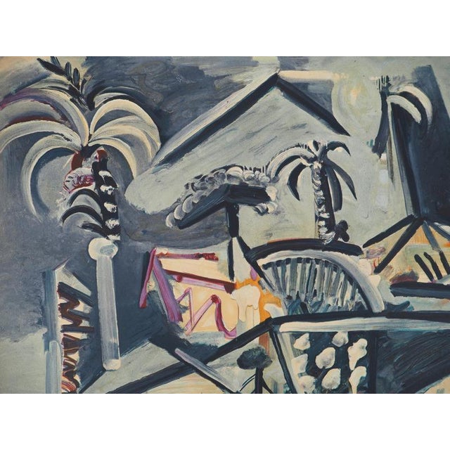 Pablo Picasso, French Riviera, Landscape at Mougins, 1973, Lithograph For Sale - Image 3 of 8