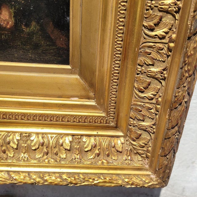 Mythological Scene, 1800s, Oil on Canvas, Framed For Sale - Image 14 of 18