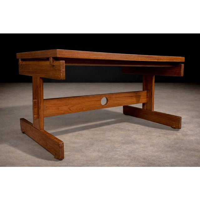 Mid-Century Modern “Cuiaba” Dining Set in Hardwood, Sergio Rodrigues, 1970s For Sale - Image 3 of 13