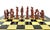 Vintage Marquetry Chess Set With Chinese Figurines For Sale - Image 14 of 15