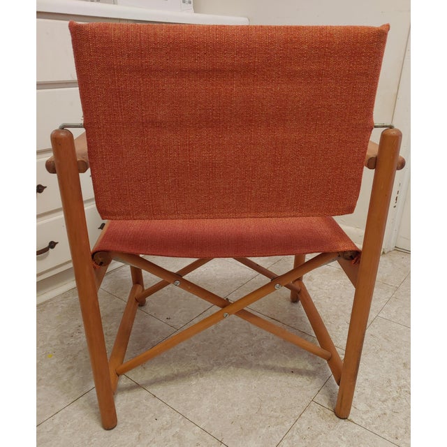Vintage Danish Modern Teak Director's Chair Chairish