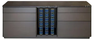 Pok Collection Butler Credenza in Cimeron Blue by Soshiro, 2019