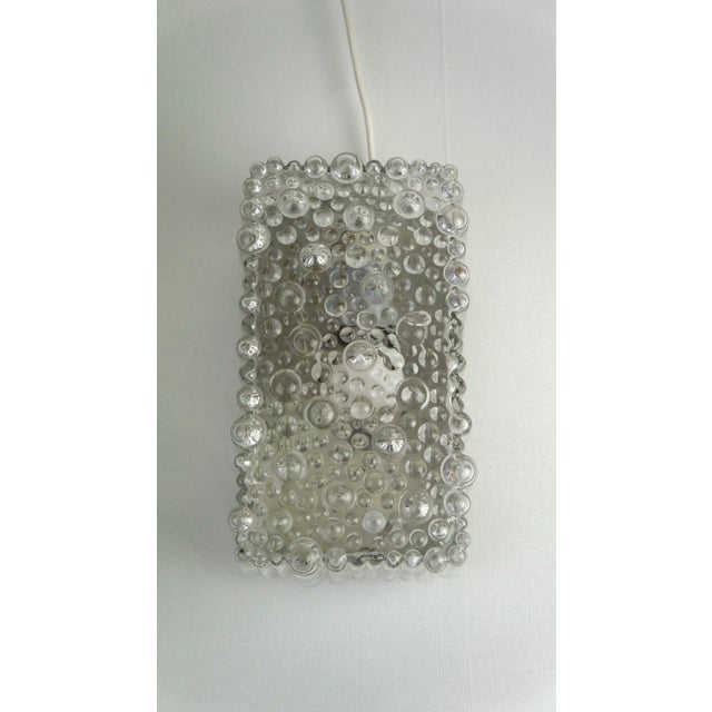 Vintage Ceiling Lamp with Bubble Glass, 1970s For Sale - Image 3 of 10