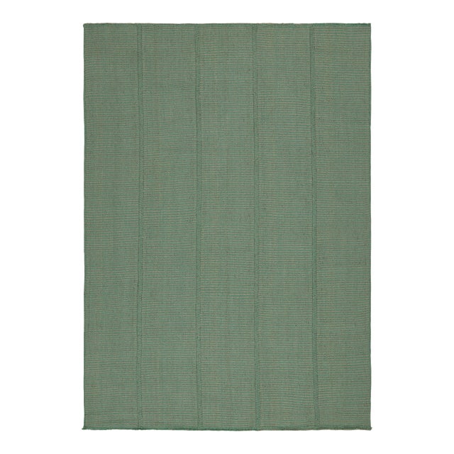 Rug & Kilim’s Contemporary Kilim, in Teal and Seafoam Accents For Sale