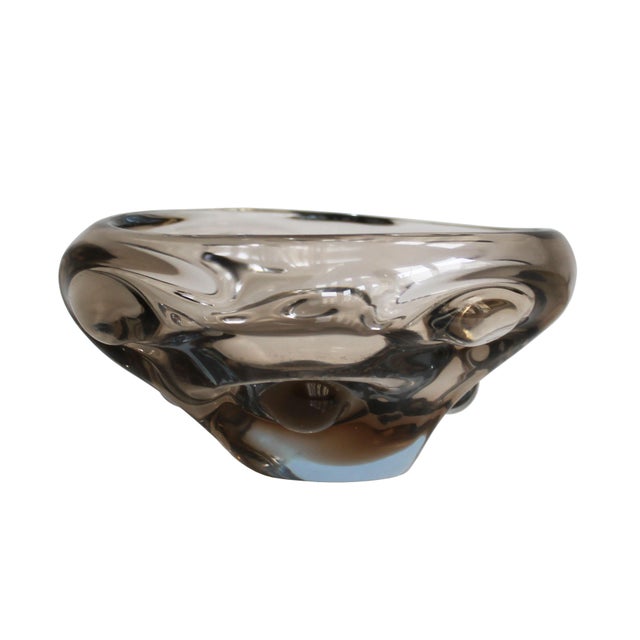 Art Glass Pattern 5954 Bowl by Jan Beránek for Skrdlovice, 1959 For Sale - Image 9 of 9