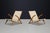 Sculptural Oak Lounge Chairs, Europe, 1960s, Set of 2 For Sale - Image 13 of 14