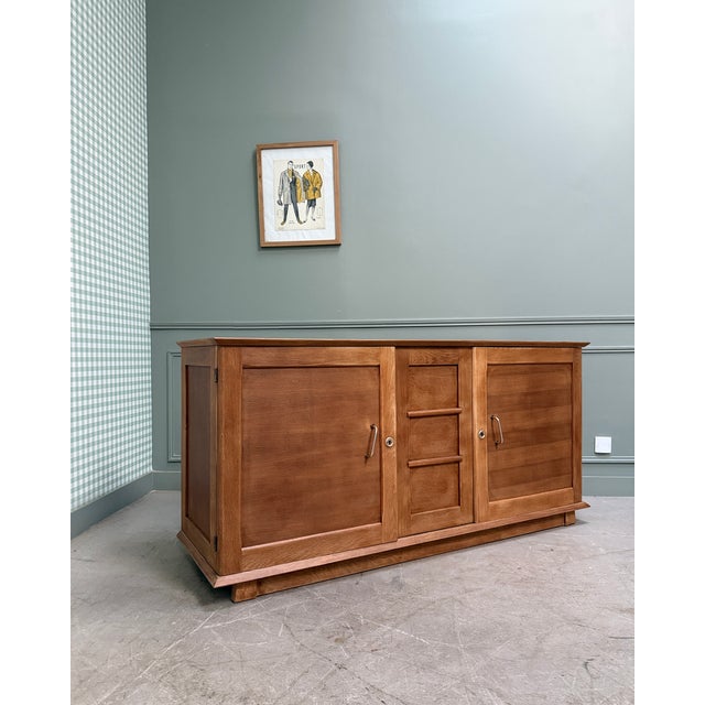Wood Large Vintage Sideboard, 1950s For Sale - Image 7 of 17