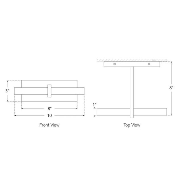 Visual Comfort Kelly Wearstler for Visual Comfort Signature Axis 10" Picture Light in Bronze For Sale - Image 4 of 4