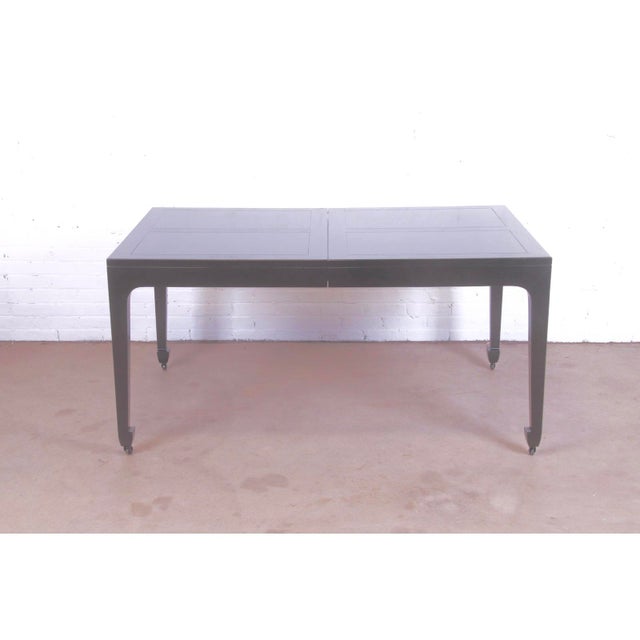 1960s Mid Century Baker Far East Dining Table For Sale - Image 5 of 7