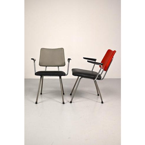 Tubular Frame Chairs, Set of 2 For Sale - Image 3 of 11