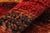 Textile Moroccan Tribal Rust/Blue Wool Rug - 8'9'' X 12'4'' For Sale - Image 7 of 10
