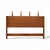 1960s Specialty Woodcraft Sculpted Diamond Vintage Mid Century Modern Queen Headboard C. 1960s For Sale - Image 5 of 5
