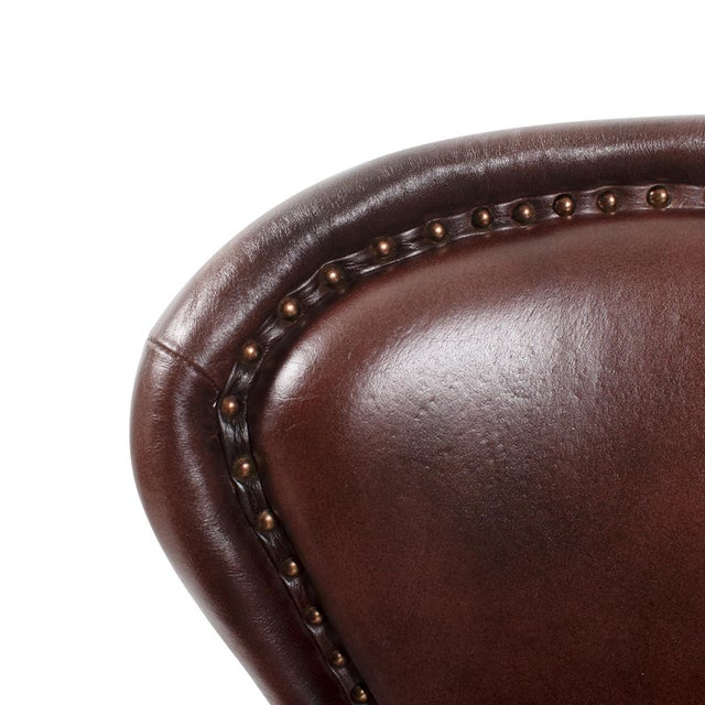 2020s Newcastle Leather Chair For Sale - Image 5 of 11