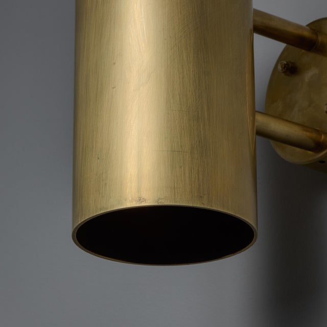 Hans-Agne Jakobsson C 627/110 'Rulle' Raw Brass Outdoor Sconces - a Pair For Sale - Image 13 of 17