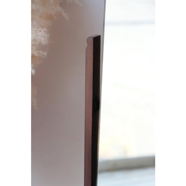 1960s Vintage Cheval Mirror in Wood, 1960s For Sale - Image 5 of 11
