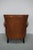 Animal Skin Vintage Dutch Cognac Club Chair in Leather For Sale - Image 7 of 18