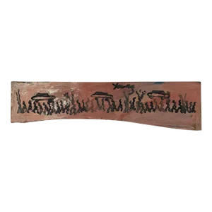 Purvis Young Celebration (Large Original Painting on Wood)