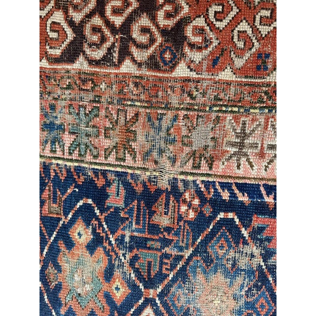 Late 19th Century Caucasian Shirvan Rug, 1890s For Sale - Image 9 of 18