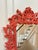 Beautiful Rococo Revival style mirror, painted in a custom Benjamin Moore coral color with high gloss. I purchased this...