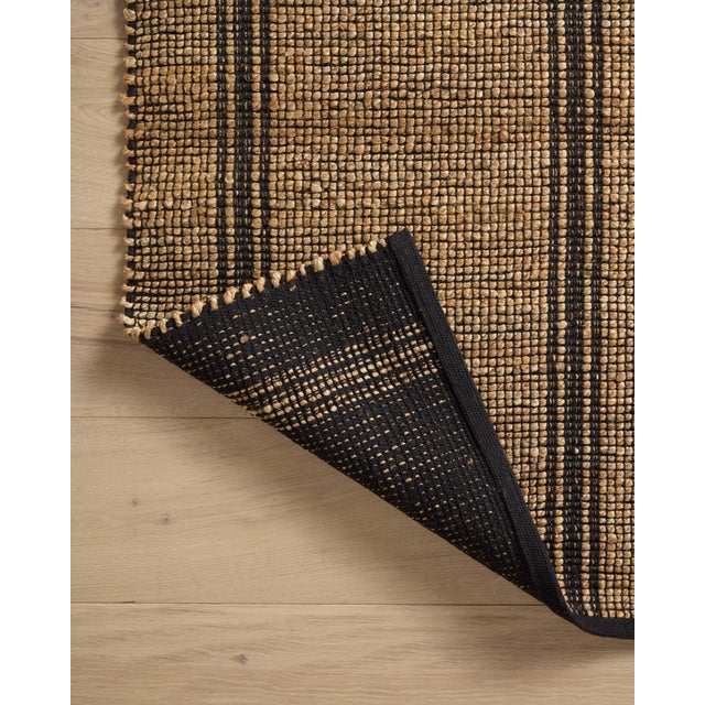 Angela Rose x Loloi Colton Natural / Black 7'-6" x 9'-6" Area Rug For Sale In Dallas - Image 6 of 10