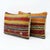 This beautiful 12'' x 20'' Turkish Kilim pillow cover set was made from authentic handwoven flatweave kilim. The...