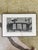 Gray Woodblock Print: Bridge by Zhu Ming, 1985, 20.25x14 Gray Metal Frame For Sale - Image 8 of 9
