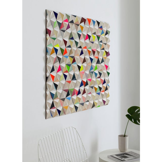 Early 21st Century Sebastian Welzel, AIS-8 Topographie, Cardboard, Limited Edition 5 of 20 For Sale - Image 5 of 7