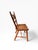Vintage Cushman Colonial Creations Maple Side Chair With Sculpted Seat and Ladder Back For Sale In Boston - Image 6 of 10
