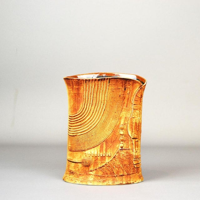 1970s Terra Series Bronze Vase by Bertil Vallien, 1978 For Sale - Image 5 of 11