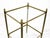 Mid-Century Modern Brass Side Table, 1960s For Sale - Image 3 of 12