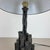 Article: Brutalist cast iron table light Origin: Germany Producer and designer: Lothar Klute attrib. Material: cast iron...