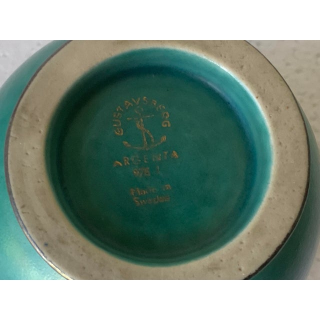 Argento Ceramic Cachepot For Sale - Image 4 of 4